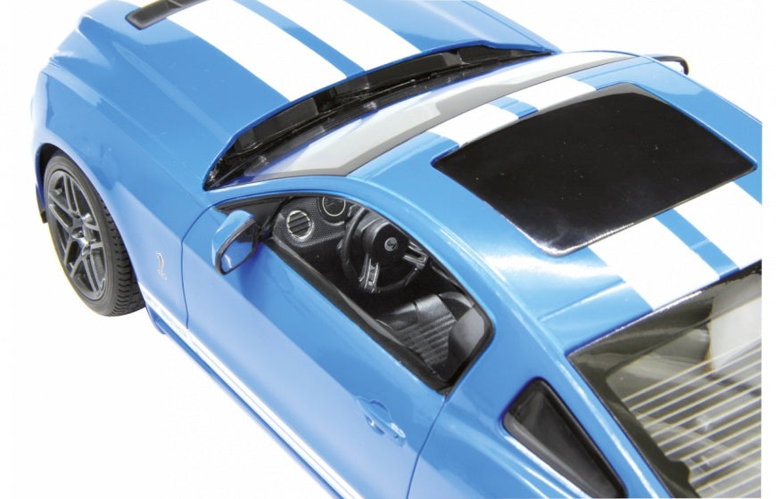 Rastar Rc Ford Shelby Gt500 27 Mhz 1:14  blauw