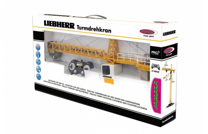 Jamara Hijskraan Liebherr 100 Cm Jongens 2,4 Ghz Geel