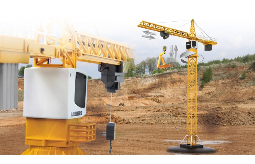 Jamara Hijskraan Liebherr 100 Cm Jongens 2,4 Ghz Geel
