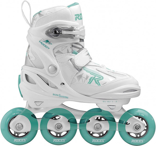 Roces Inline Skates Moody Tif 82A Zwart/Blauw