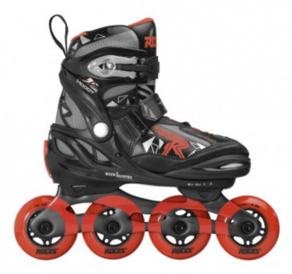 Roces Inline Skates Moody Tif 82A Zwart/Blauw