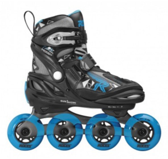 Roces Inline Skates Moody Tif 82A Zwart/Blauw