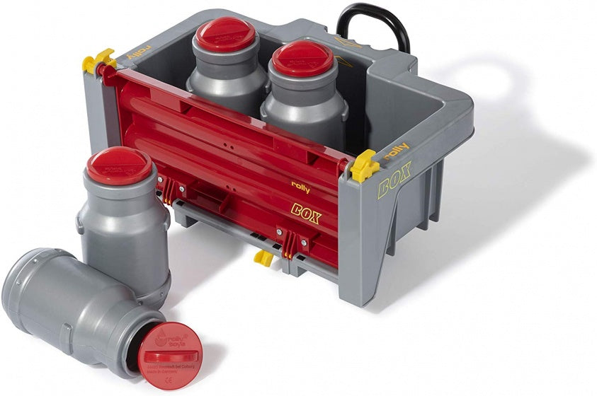 Rolly Toys Aanhanger Rollybox Melkkan 43,5 X 23,5 Cm Grijs/Rood