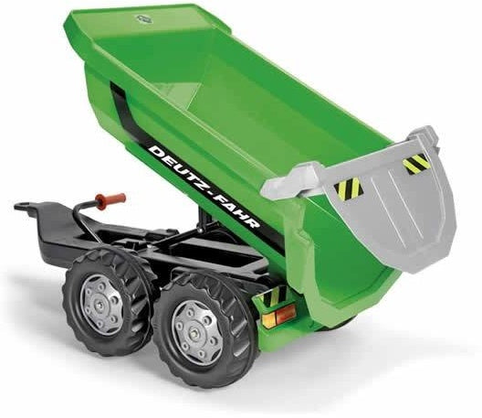 Rolly Toys Aanhanger Rollyhalfpipe Deutz-Fahr 89 X 45 Cm Groen