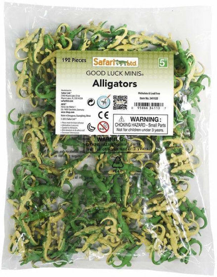 Safari Speelset Good Luck Minis Alligators 2,5 Cm Groen 192-Delig