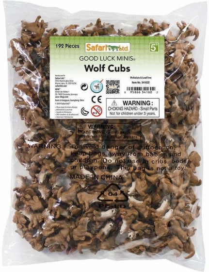 Safari Speelset Good Luck Minis Wolvenwelpjes 2,5 Cm 192-Delig