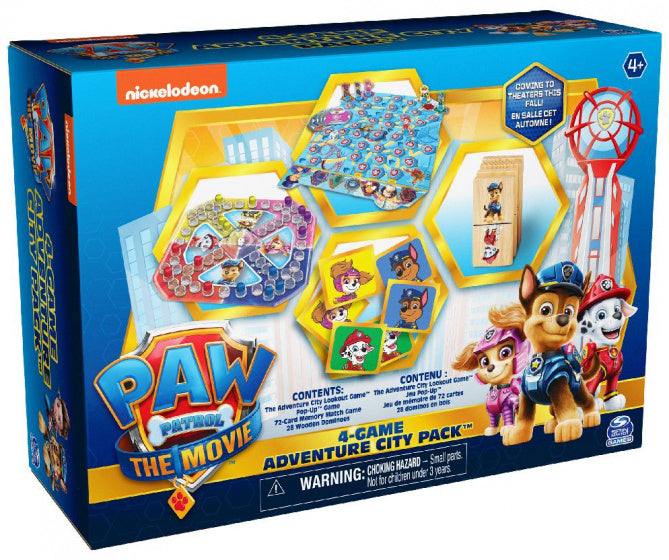 Spin Master Spellendoos Paw Patrol Junior Karton/Hout 4-Delig