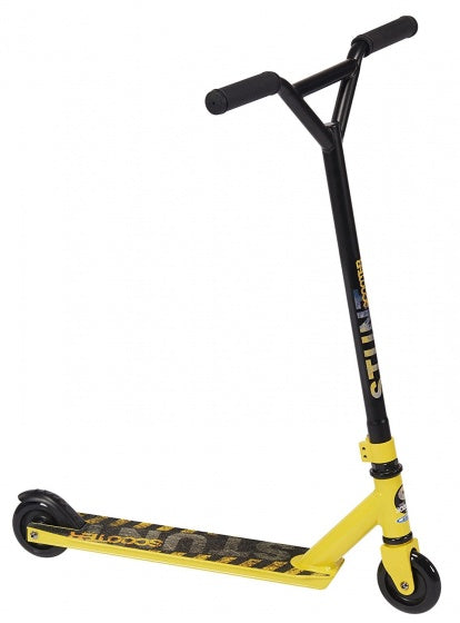 Stamp Stuntstep Junior Voetrem Zwart/Geel