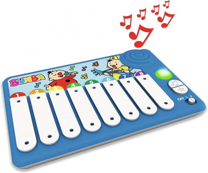 Studio 100 Bumba Musica Piano 29 Cm Blauw
