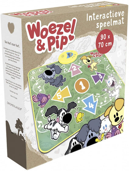 Studio 100 Speelmat Interactief Woezel & Pip Junior 37 Cm Groen