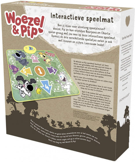 Studio 100 Speelmat Interactief Woezel & Pip Junior 37 Cm Groen