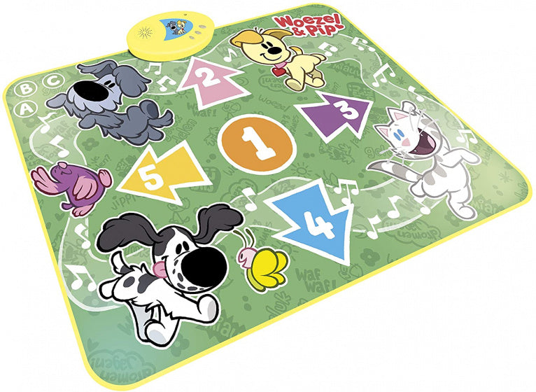 Studio 100 Speelmat Interactief Woezel & Pip Junior 37 Cm Groen