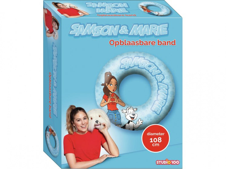 Studio 100 Zwemband Samson & Marie 108 Cm Vinyl Blauw