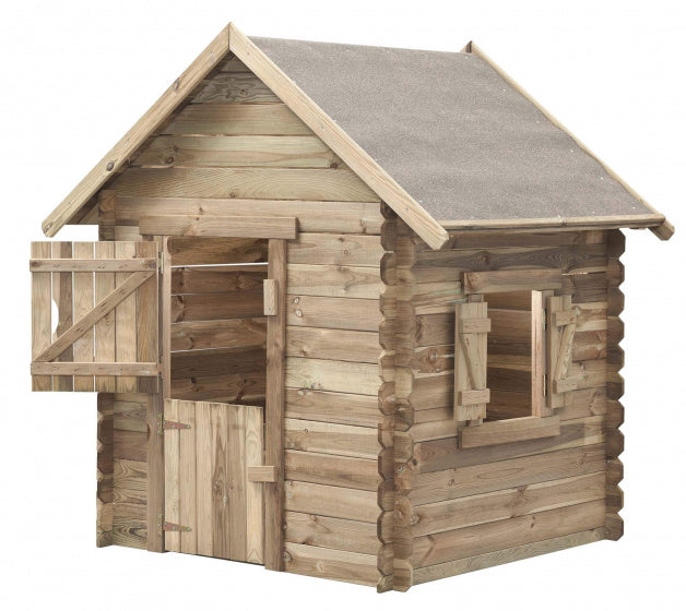 Swing King Speelhuisje Louise 120 X 120 X 160 Cm Fsc Vurenhout