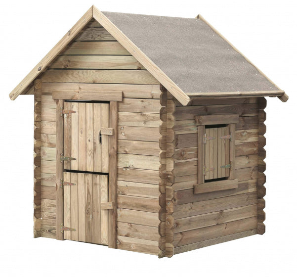 Swing King Speelhuisje Louise 120 X 120 X 160 Cm Fsc Vurenhout