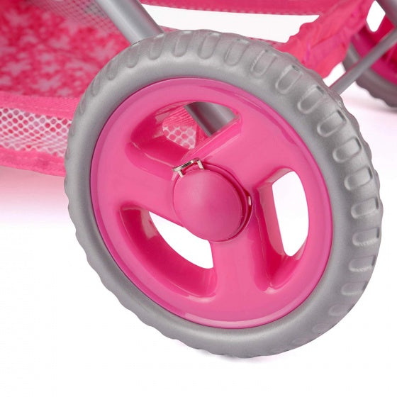 Toyrific Snuggles Poppenwagen Deluxe Roze 66 X 47 X 40 Cm