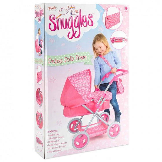 Toyrific Snuggles Poppenwagen Deluxe Roze 66 X 47 X 40 Cm