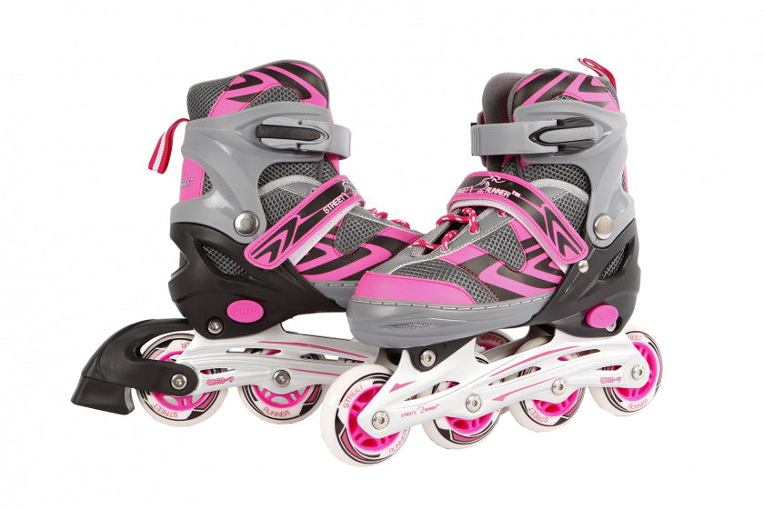 Street Rider Inline Skates Semi-Softboot Blauw/Zwart