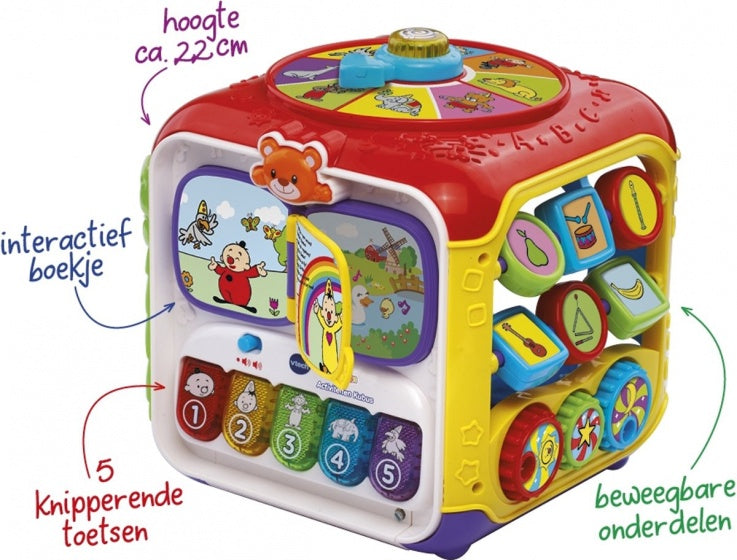 Vtech Activiteitenkubus Bumba 22 Cm  multicolor