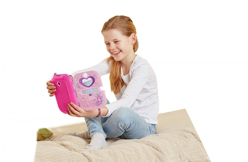 Vtech Interactief Dagboek Kidisecrets Selfie Music 18 Cm  roze