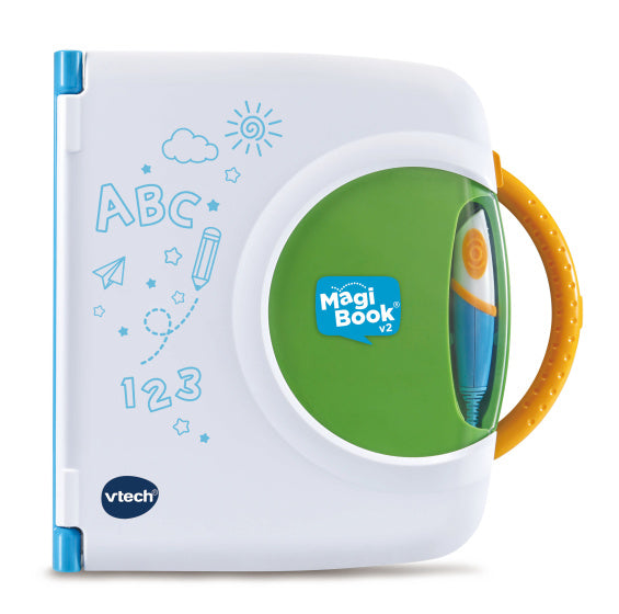 Vtech Console Met Activiteitenboek Magibook V2 Wit/Groen 3-Delig