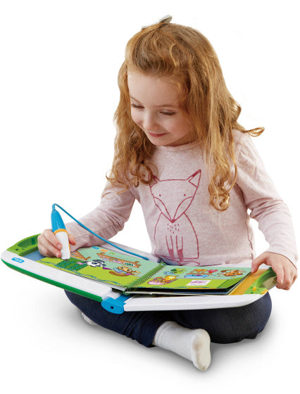 Vtech Console Met Activiteitenboek Magibook V2 Wit/Groen 3-Delig