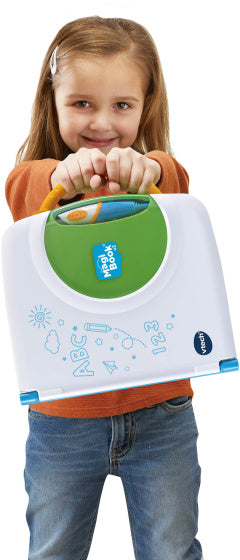 Vtech Console Met Activiteitenboek Magibook V2 Wit/Groen 3-Delig
