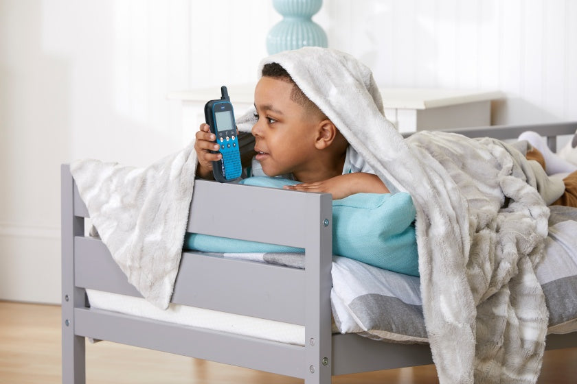 Vtech Walkie Talkie Kiditalkie 27,9 Cm Blauw/Geel 2 Stuks