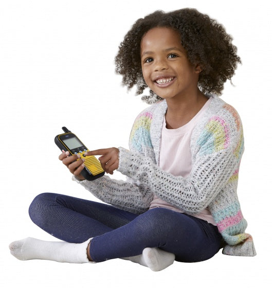 Vtech Walkie Talkie Kiditalkie 27,9 Cm Blauw/Geel 2 Stuks