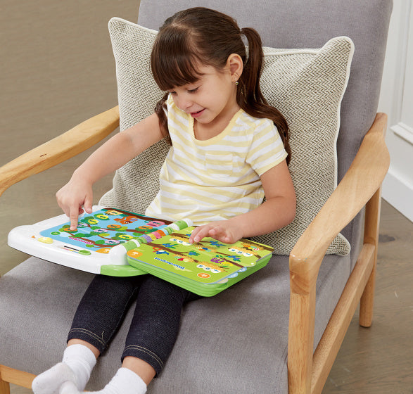 Vtech Kinderboek Mijn Activiteitenboek - Naar School Groen 2-Delig