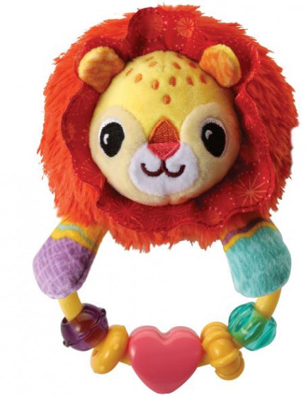 Vtech Rammelaar Dierenvriendjes Leeuw 19,1 Cm Pluche Rood
