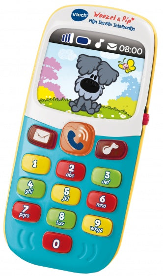 Vtech Telefoon Woezel & Pip Groen/Wit