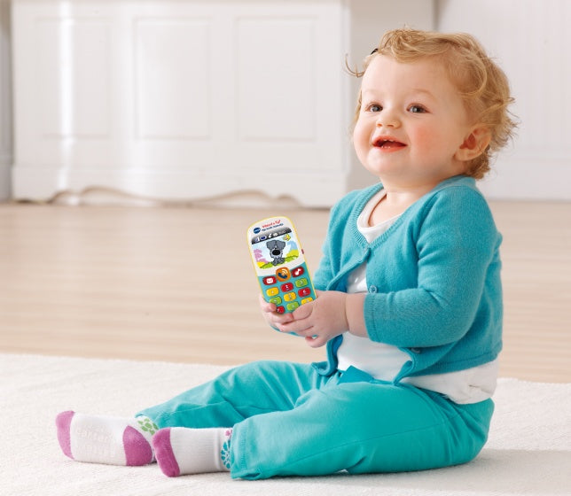 Vtech Telefoon Woezel & Pip Groen/Wit