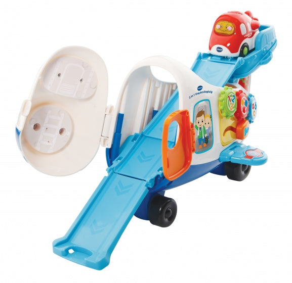 Vtech Toet Toet Auto: 2 In 1 Vrachtvliegtuig