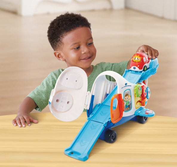 Vtech Toet Toet Auto: 2 In 1 Vrachtvliegtuig