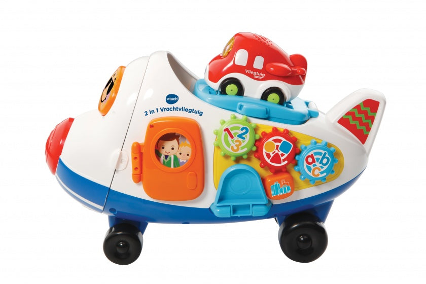 Vtech Toet Toet Auto: 2 In 1 Vrachtvliegtuig