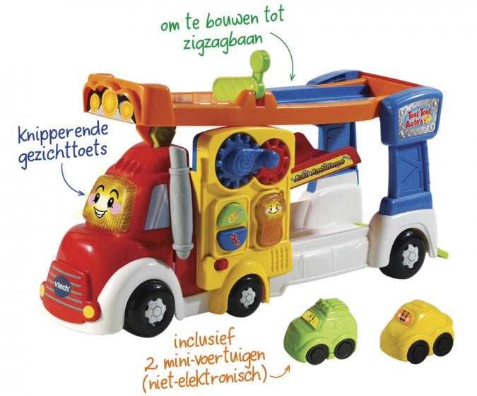 Vtech Toet Toet Auto: Auto Ambulance 35 Cm Multicolor