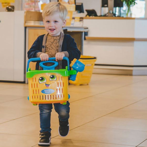 Vtech Winkelmand Scan & Leer 19 X 32 X 29 Cm Geel 13-Delig