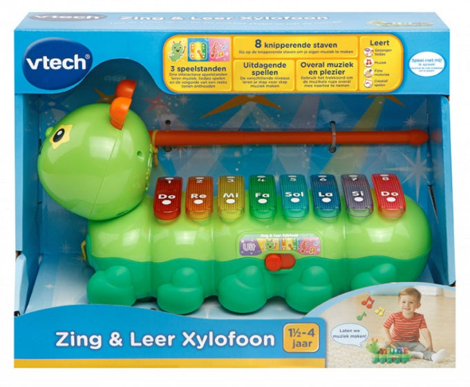 Vtech Xylofoon Zing & Leer Groen