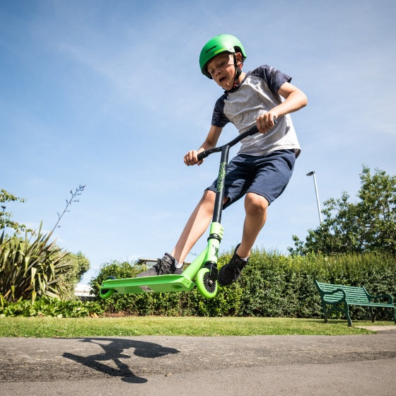 Xootz 48Stuntstep Junior Voetrem Groen