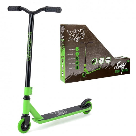 Xootz 48Stuntstep Junior Voetrem Groen