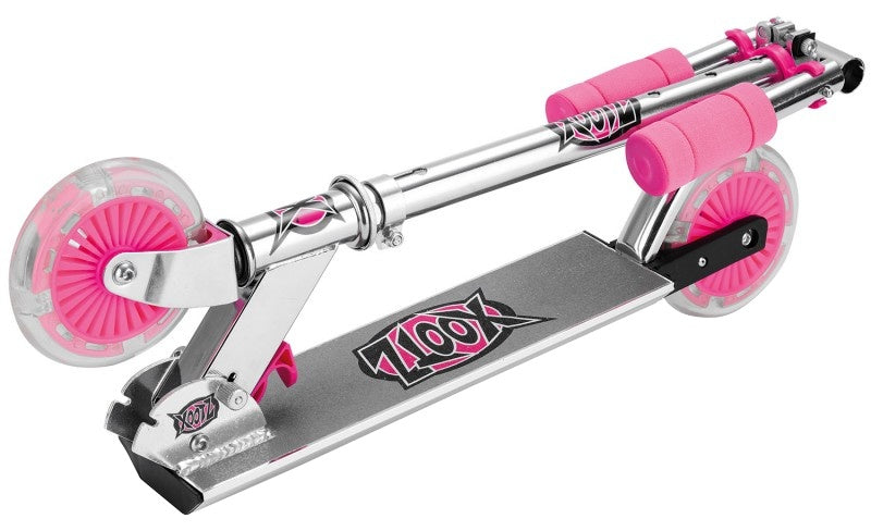 Xootz Folding Meisjes Voetrem Roze