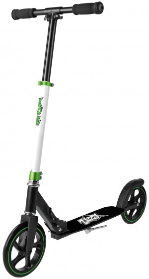 Xootz Xoo Large Wheeled Stuntstep Junior Voetrem  wit/zwart